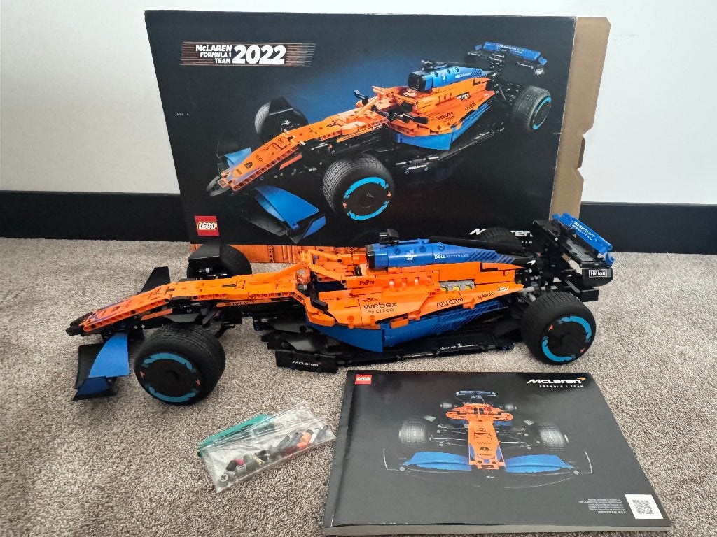 LEGO Technic McLaren Formula 1 Race Car 42141 – Compleet, Ophalen, Lego, Zo goed als nieuw, Technic