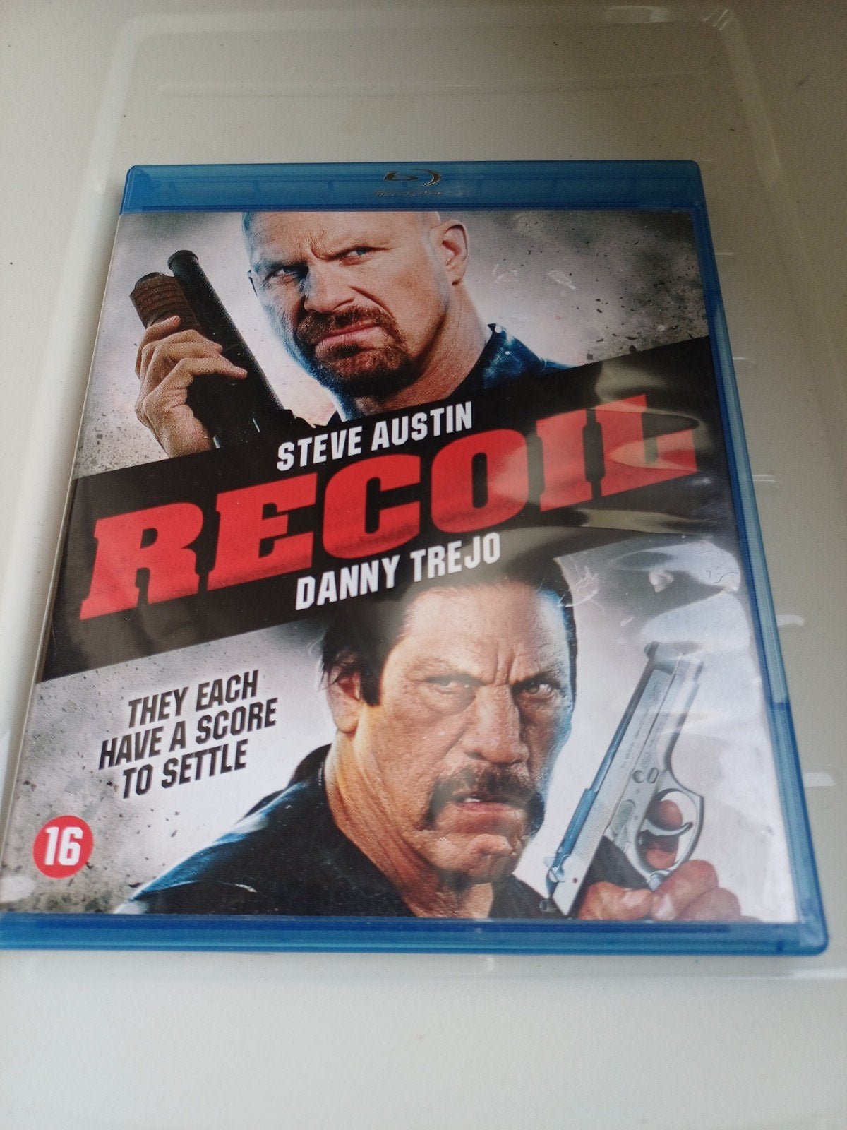 Recoil Blu-ray met Steve Austin en Danny Trejo, Cd's en Dvd's, Gebruikt, Vanaf 16 jaar, Film, Actie