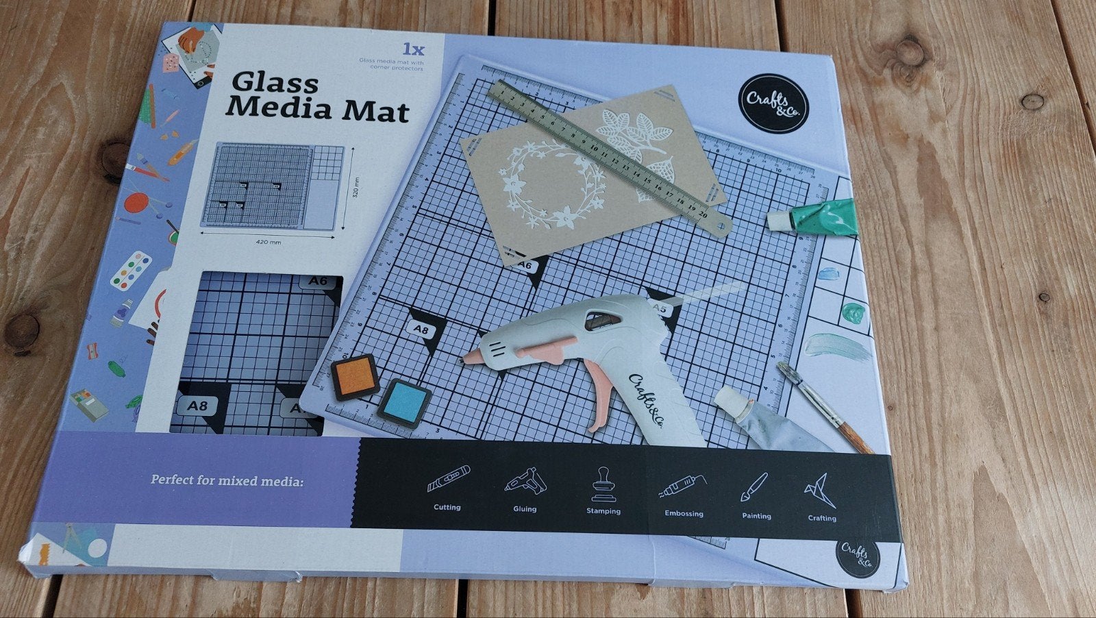 knutsel glas mat, Geschikt voor snijden, Overige thema's, Gereedschap of Toebehoren, Ophalen of Verzenden