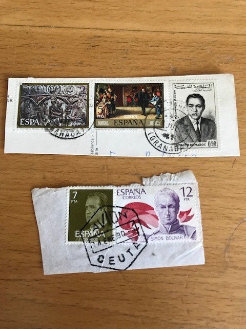 Spanje/Marokko, Ophalen of Verzenden, Envelop