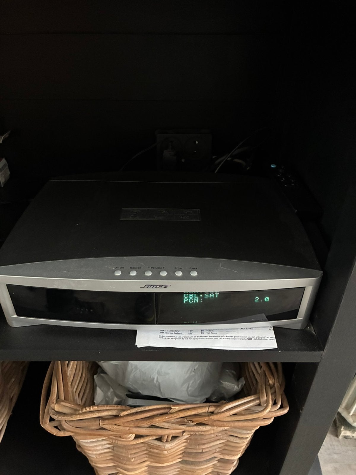 Bose 3 2 1 serie 3 met HDMI, Ophalen of Verzenden, Zo goed als nieuw