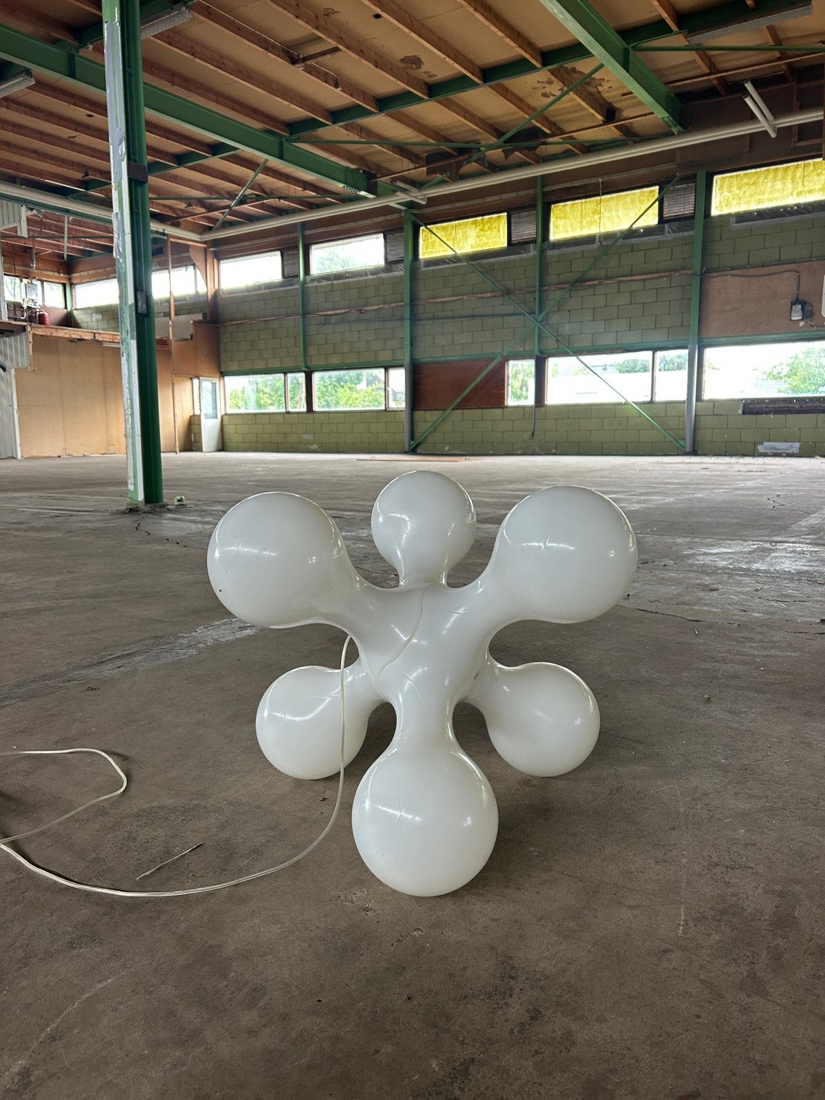 Atomium vloerlamp Hopf Wortmann Kundalini, Ophalen, 150 tot 200 cm
