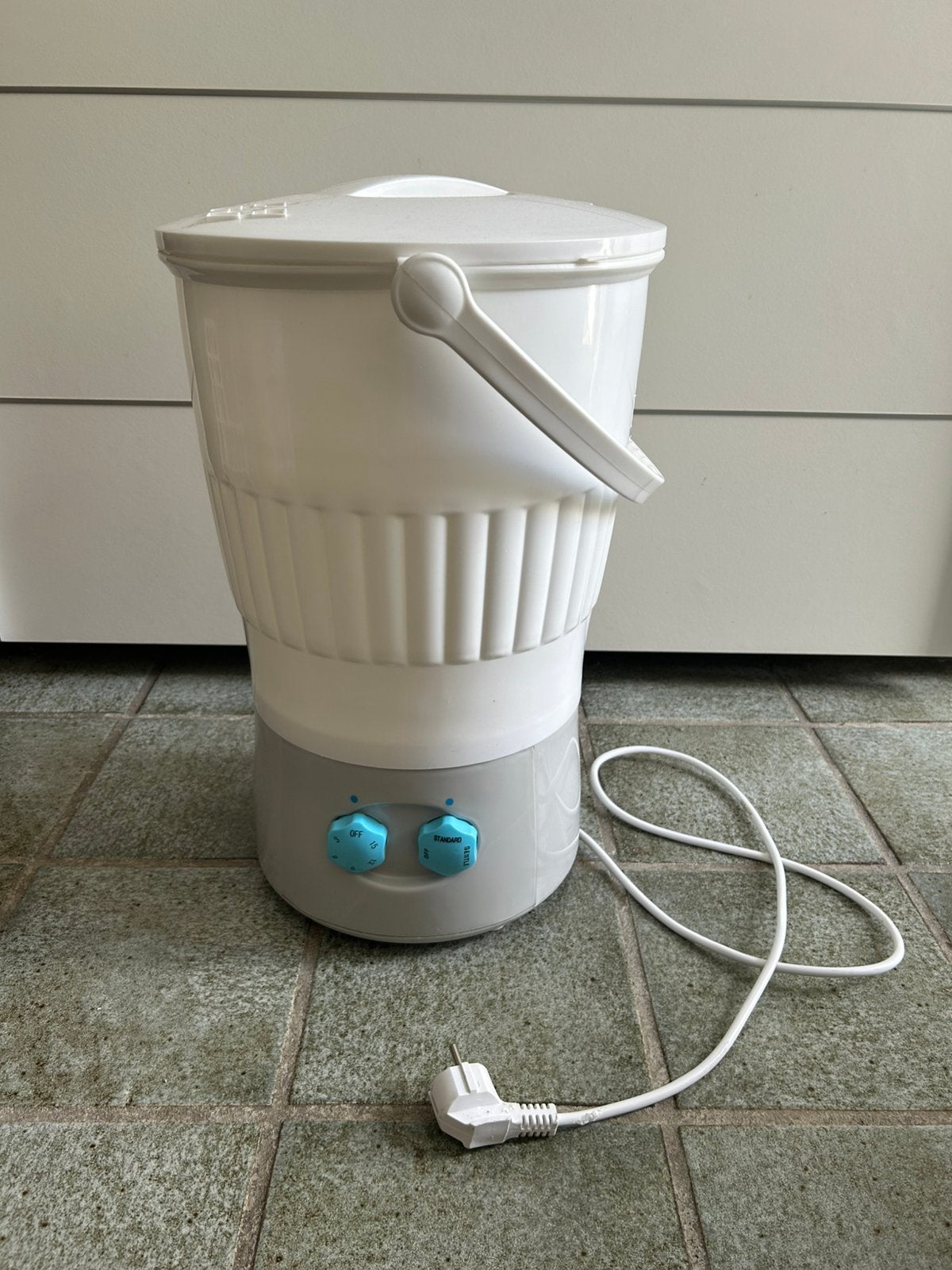 Camping mini wasmachine, Ophalen, Zo goed als nieuw