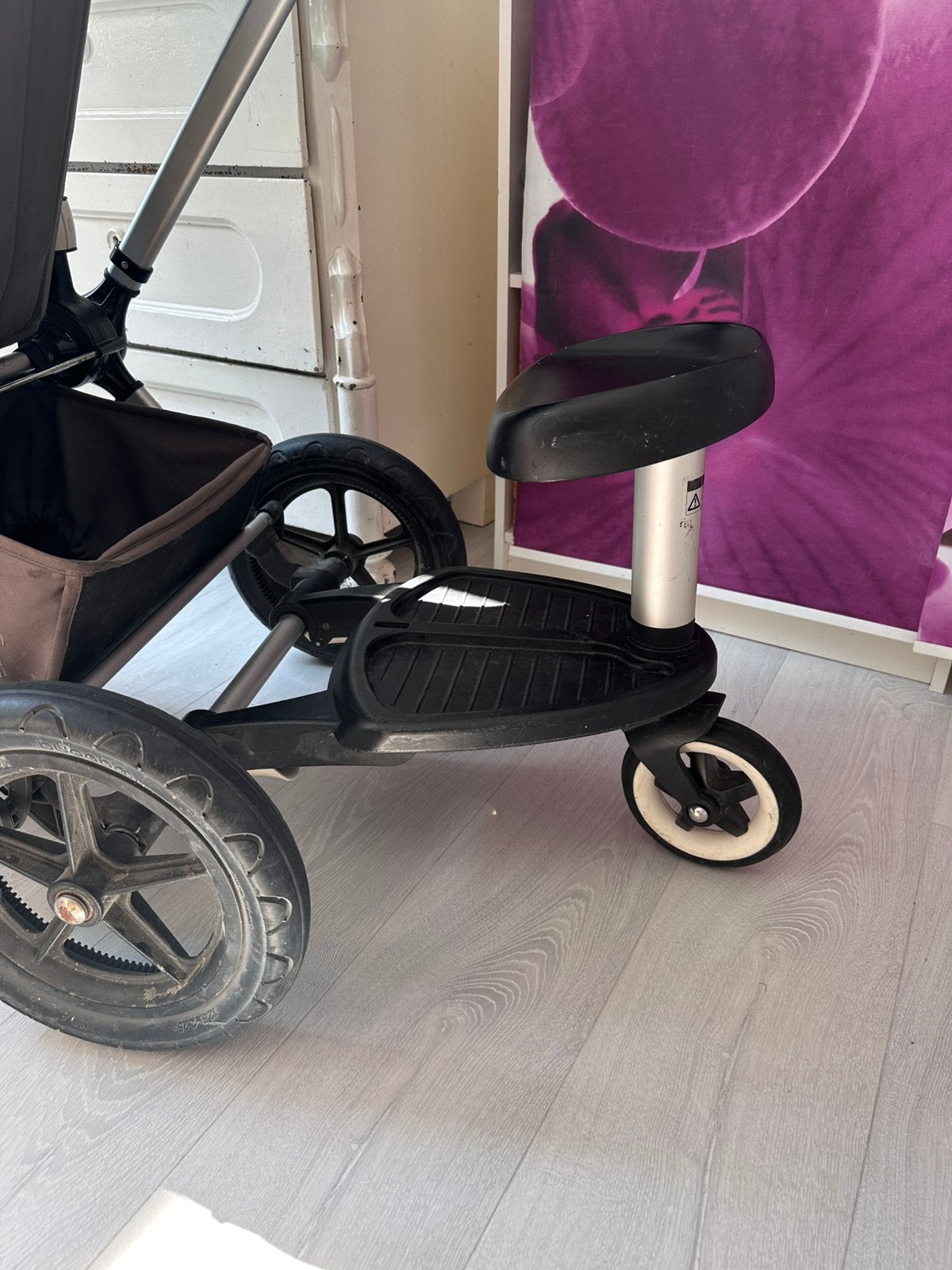 Bugaboo meerijdplankje met / zonder zitje, Ophalen, Zo goed als nieuw, Bugaboo