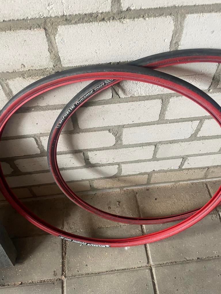 Michelin Dynamic Sport Racefiets Buitenband 700x23c, Gebruikt, Band, Ophalen of Verzenden, Rubber