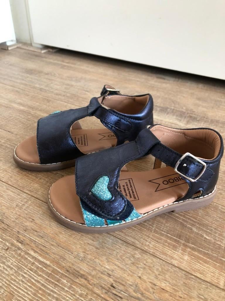 Friboo  sandalen, leer, 1x gedragen, Meisje, Overige typen, Friboo, Nieuw