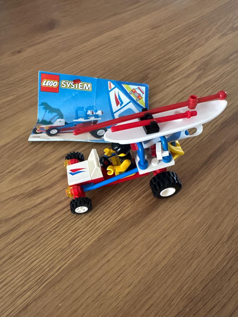 6545 beach cruiser lego, Overige thema's, Lego, Ophalen of Verzenden, Complete set