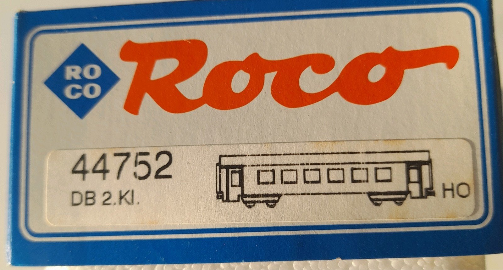 Roco 44752. Personenwagen. 2e klasse groen., Hobby en Vrije tijd, Modeltreinen | H0, Ophalen of Verzenden, Zo goed als nieuw, Overige merken