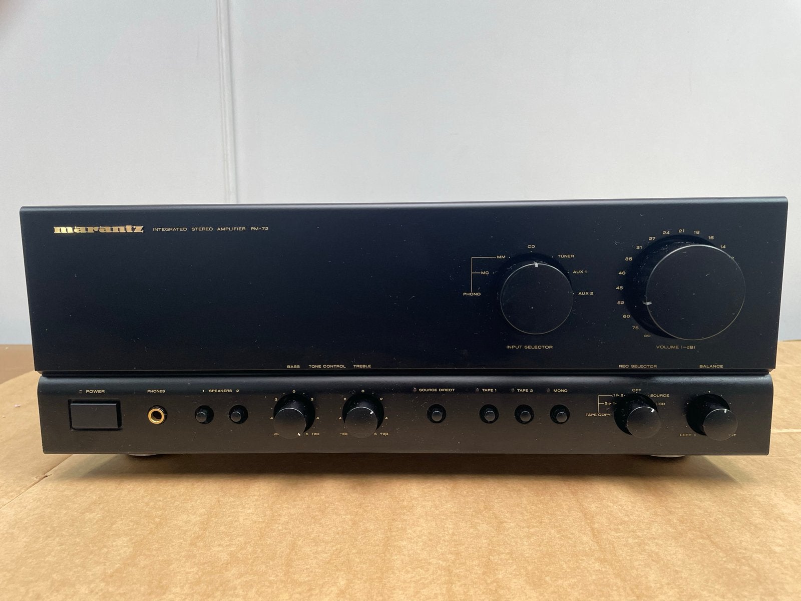 Marantz 74PM72 Stereo Versterker - Mint Conditie, Marantz, Ophalen of Verzenden, Zo goed als nieuw, 120 watt of meer