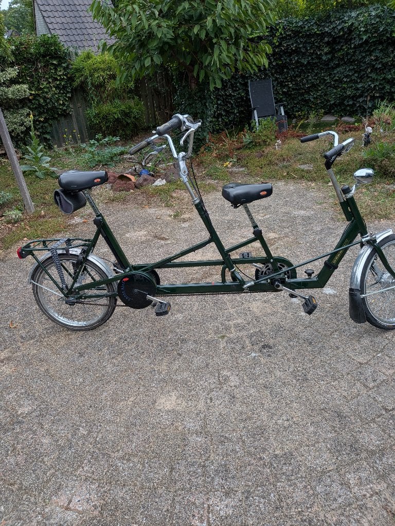 tandem, Fietsen en Brommers, Ophalen, Minder dan 10 versnellingen, Gebruikt, Minder dan 49 cm