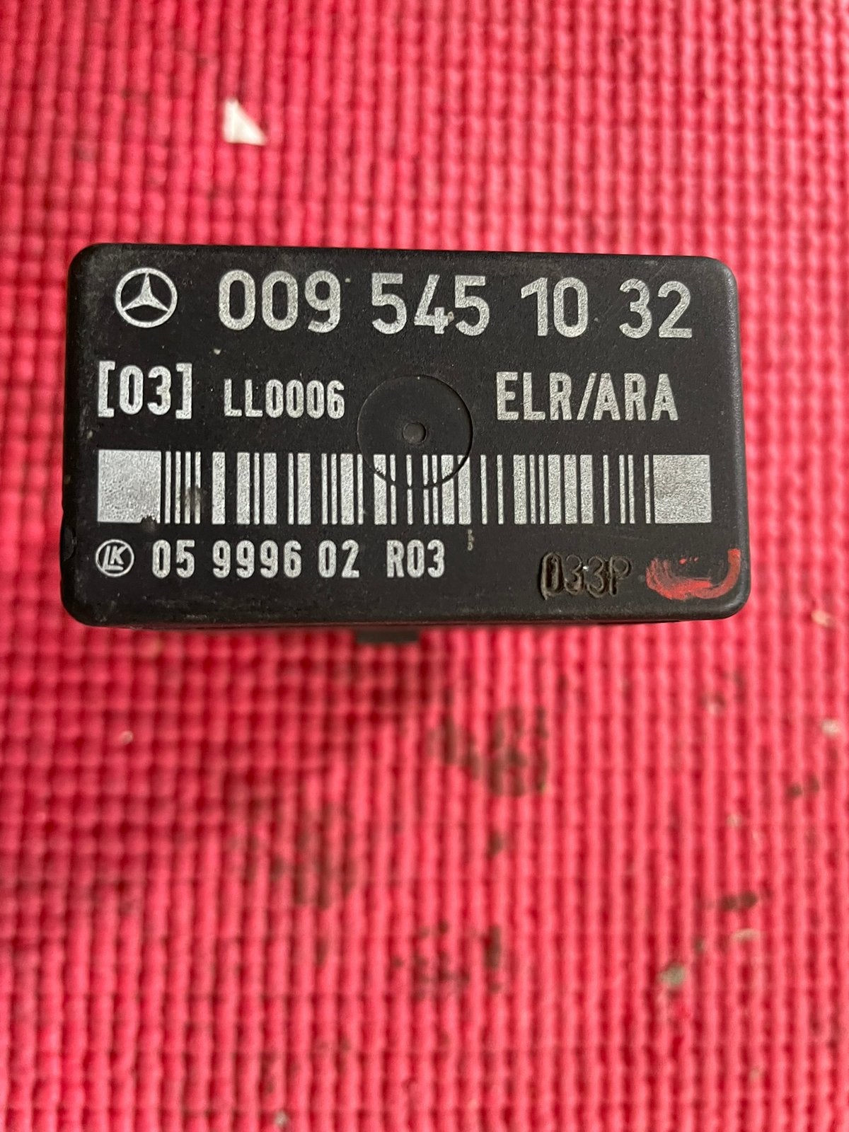 Mercedes ELR relais W124/ W201, Ophalen of Verzenden, Gebruikt