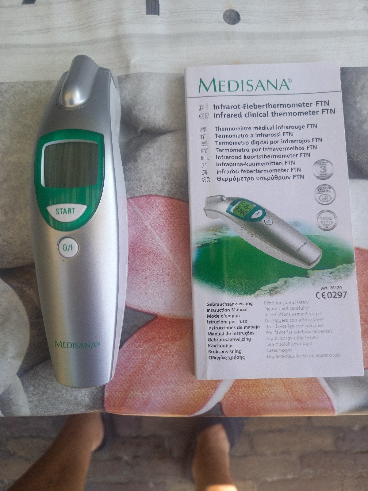 Medisana Infrarood Koortsthermometer FTN - Zo goed als nieuw, Ophalen of Verzenden