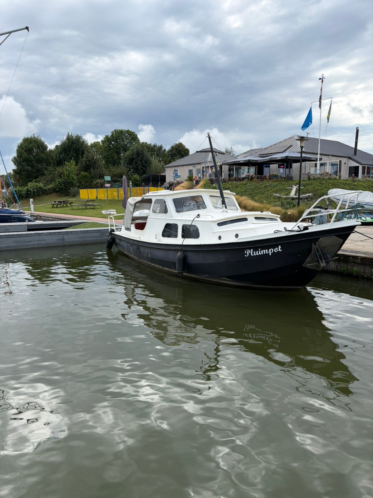 Bruijs vlet stalen vlet boot, Gebruikt, Binnenboordmotor, Keuken, Diesel