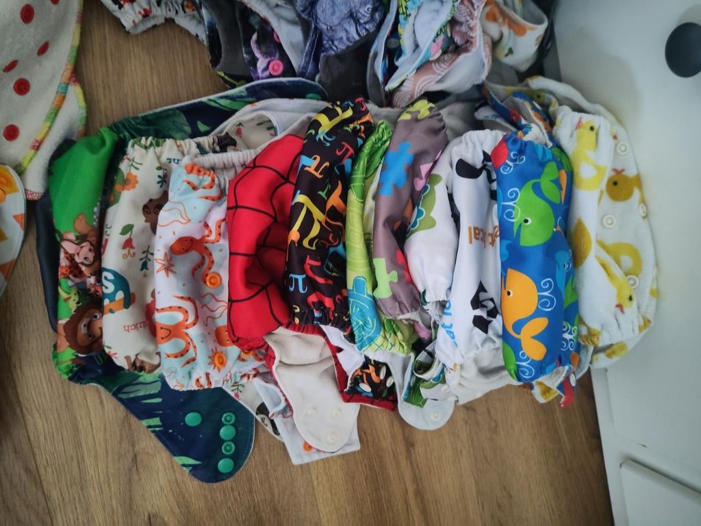 Wasbare luiers Bababoo, Ophalen, Gebruikt