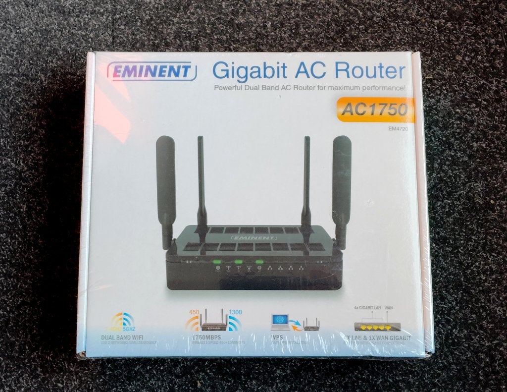 Eminent Em4720 Ac1750 Dubbelband Gigabit Router., Ophalen of Verzenden, Nieuw