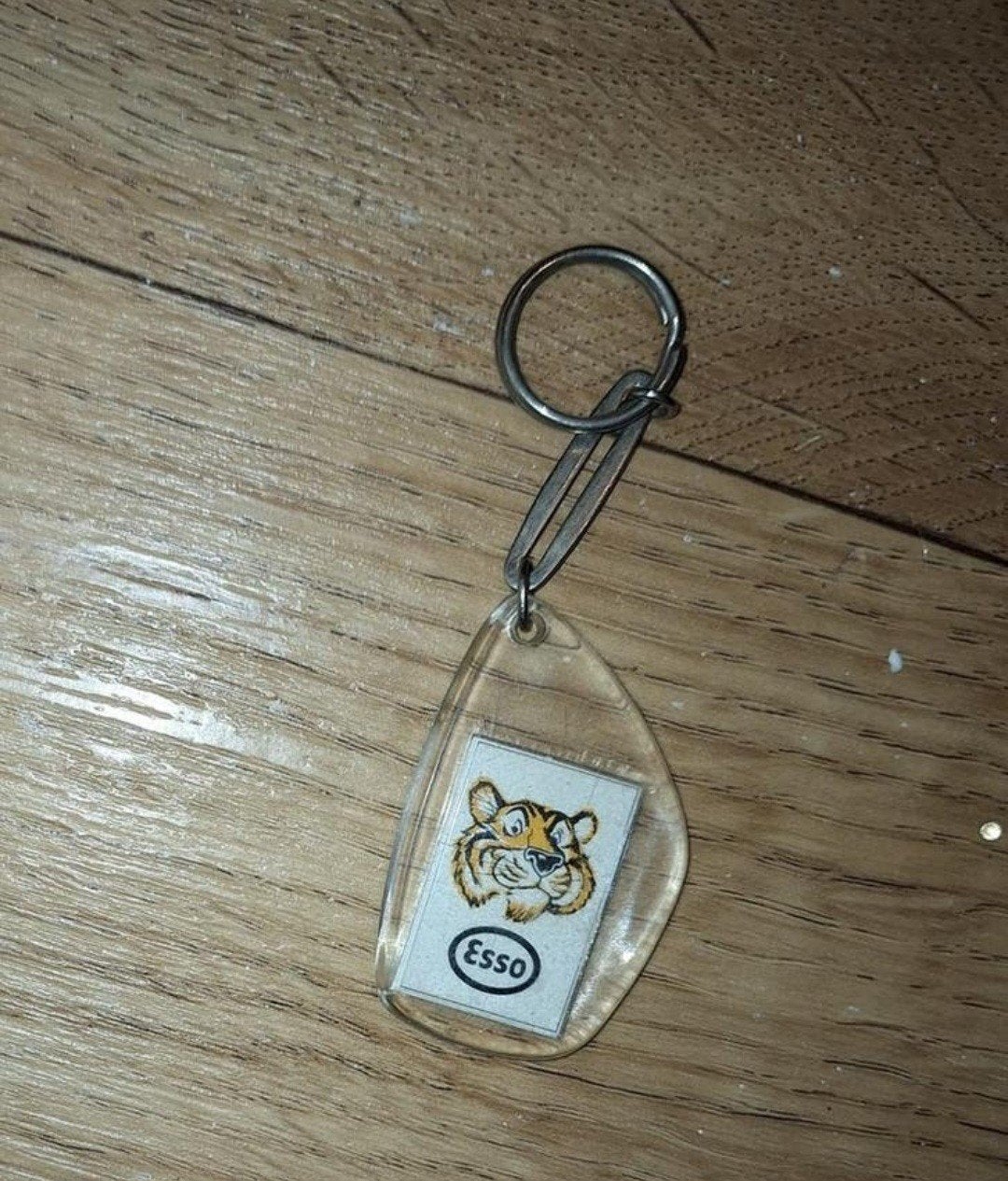 Vintage Esso Tijger Sleutelhanger, Verzamelen, Ophalen of Verzenden, Gebruikt, Merk