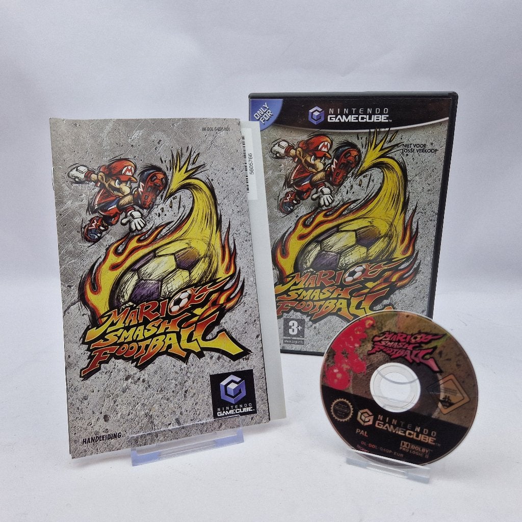 Mario smash football gamecube Nu voor maar €29.99, Ophalen of Verzenden, Zo goed als nieuw, Sport, 3 spelers of meer