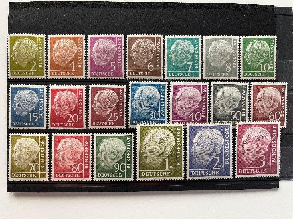 Duitsland (Bundesrepublik) postfris nr 177-196, gekeurd. €45, Ophalen of Verzenden, BRD, Postfris