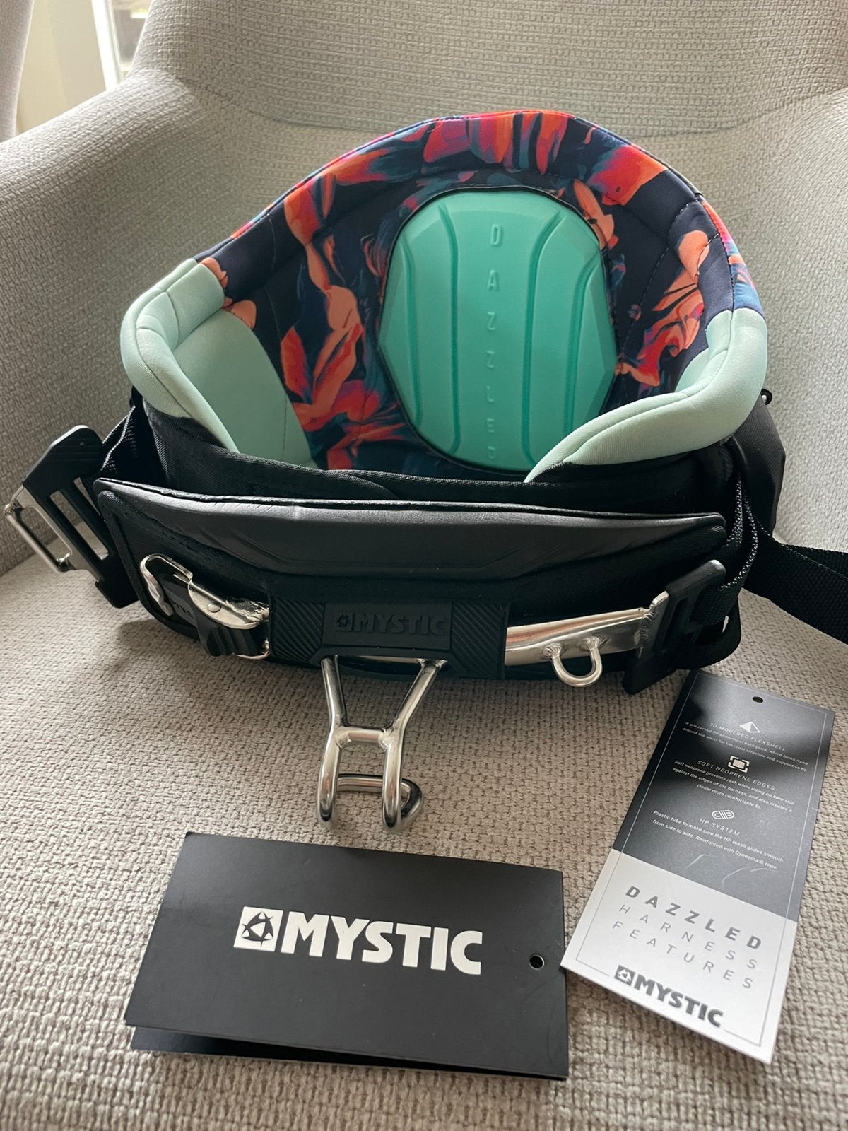 MYSTIC Dazzled Waist Harness dames, Geen board, Ophalen of Verzenden, Zo goed als nieuw, 10 m²