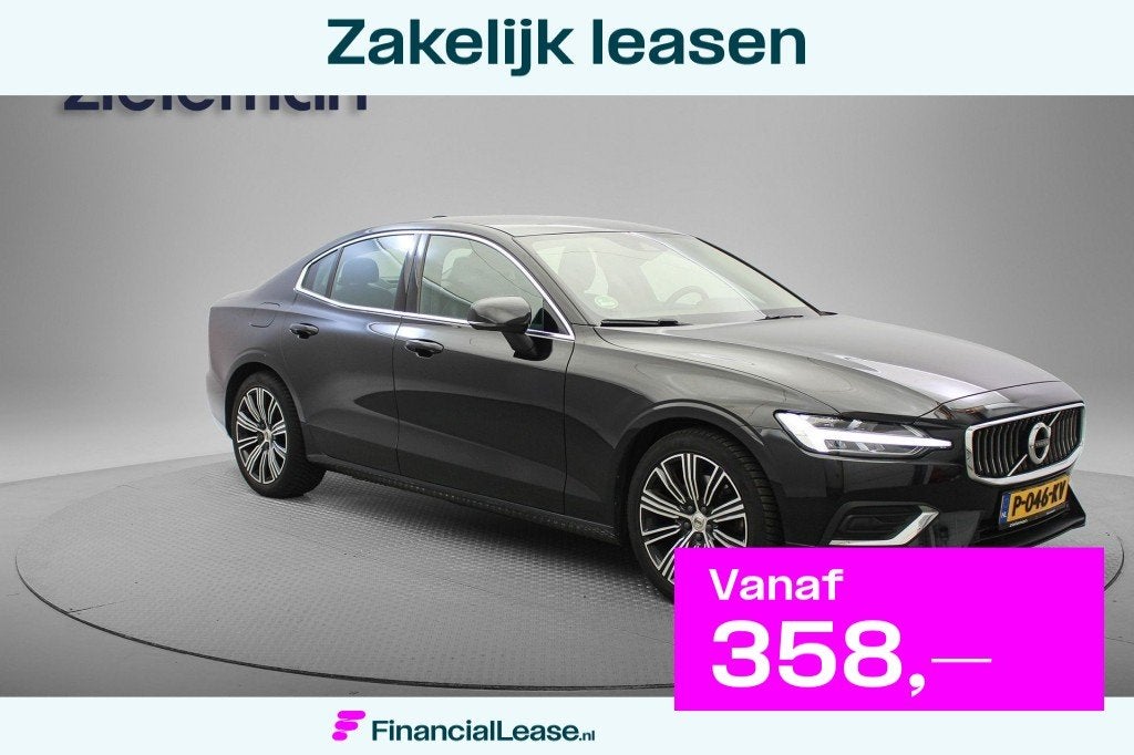 Volvo S60 2.0 B3 Inscription Automaat - Carplay, Camera, Lee, Automaat, 4 cilinders, Bedrijf, Lease