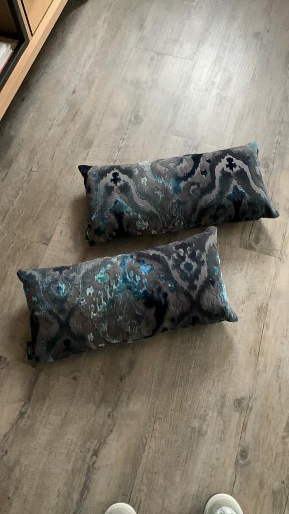 Madison kussens nieuw, Ophalen of Verzenden, Nieuw, Blauw, Rechthoekig