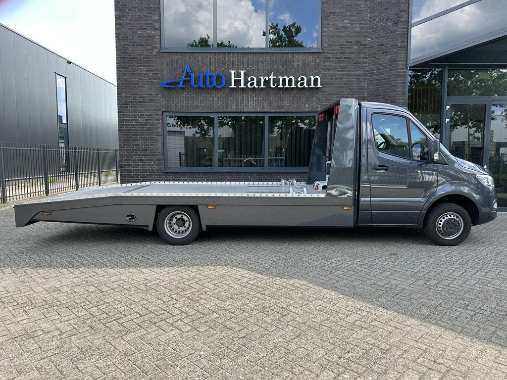 Mercedes-Benz Sprinter 519 1.9 CDI L3 RWD AUT Tijhof Oprijwa, Auto's, Bestelauto's, Automaat, Gebruikt, Diesel, Zilver of Grijs
