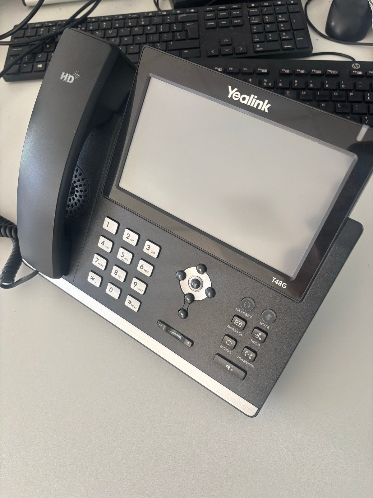 Yealink T48G VoIP Telefoon, Telecommunicatie, Ophalen of Verzenden, Zo goed als nieuw