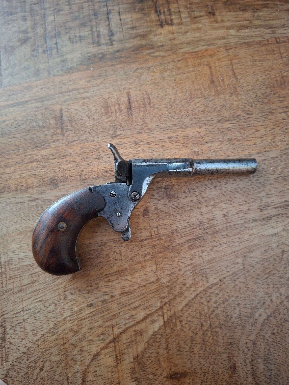 Flobert pistooltje,antiek,pistool., Ophalen of Verzenden