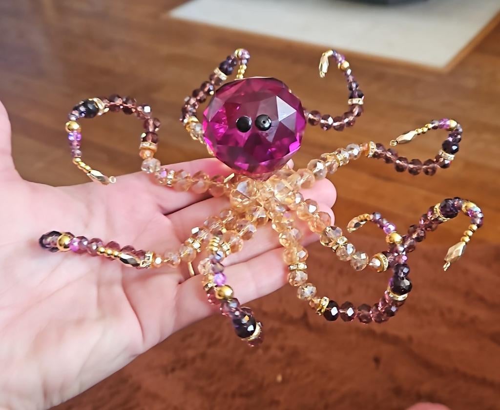 Suncatcher "Octopussy", Sieraden, Tassen en Uiterlijk, Ringen, Ophalen of Verzenden, Nieuw, 17 tot 18, Dame