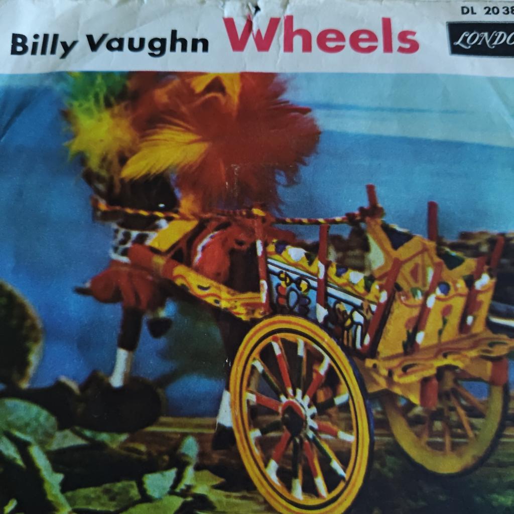 Billy Vaughn - Wheels (Vinyl Single), Ophalen of Verzenden, Gebruikt