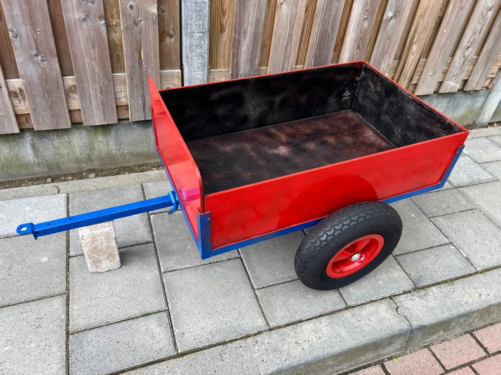 XL skelter aanhanger, Ophalen, Zo goed als nieuw, Overige merken, Met kar of aanhanger