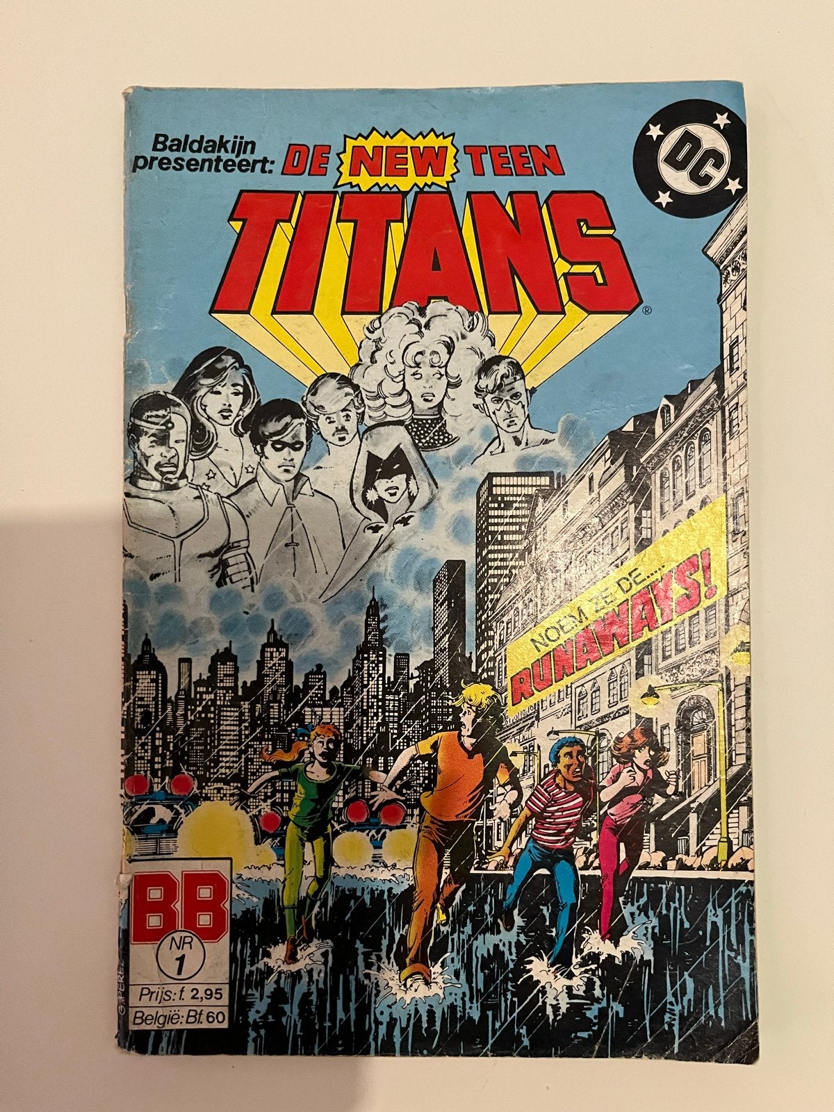 De New Teen Titans #1 - DC Comics Stripboek, Eén stripboek, Verzenden, Gelezen