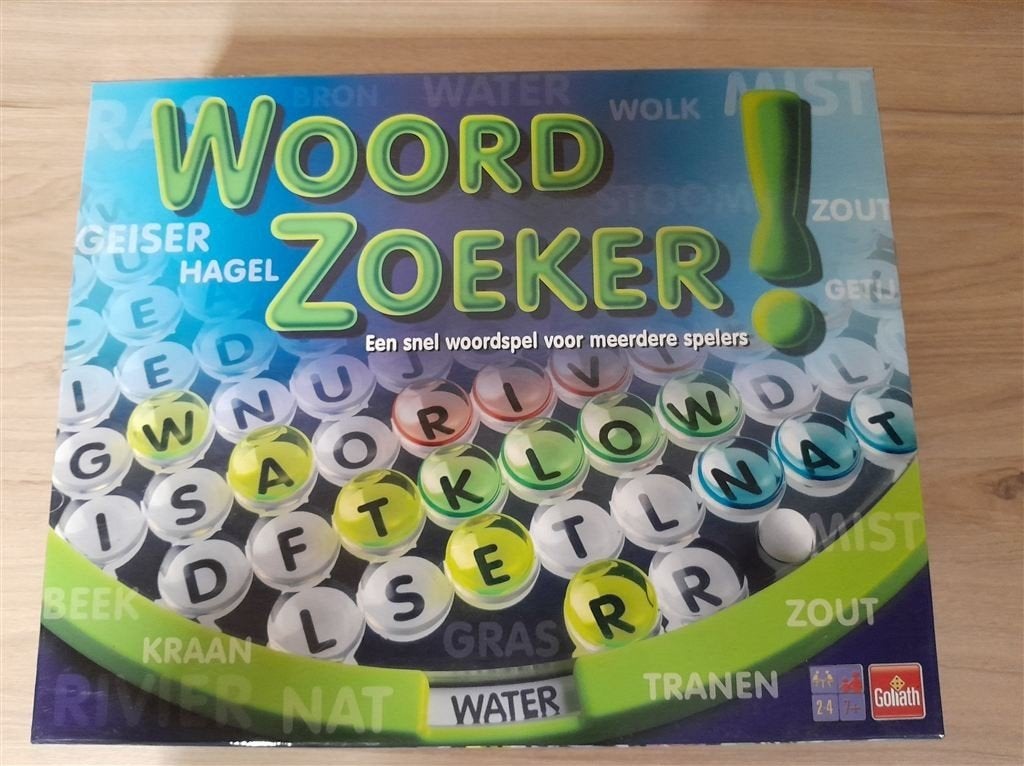 woordzoeker! Goliath [s1207], Hobby en Vrije tijd, Gezelschapsspellen | Bordspellen, Verzenden, Zo goed als nieuw