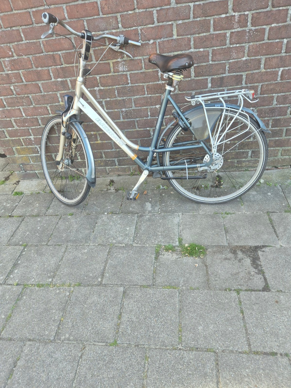 Gazelle  fiest goed, Fietsen en Brommers, Fietsen | Dames | Damesfietsen, Gebruikt, Velgrem, Versnellingen, Ophalen of Verzenden