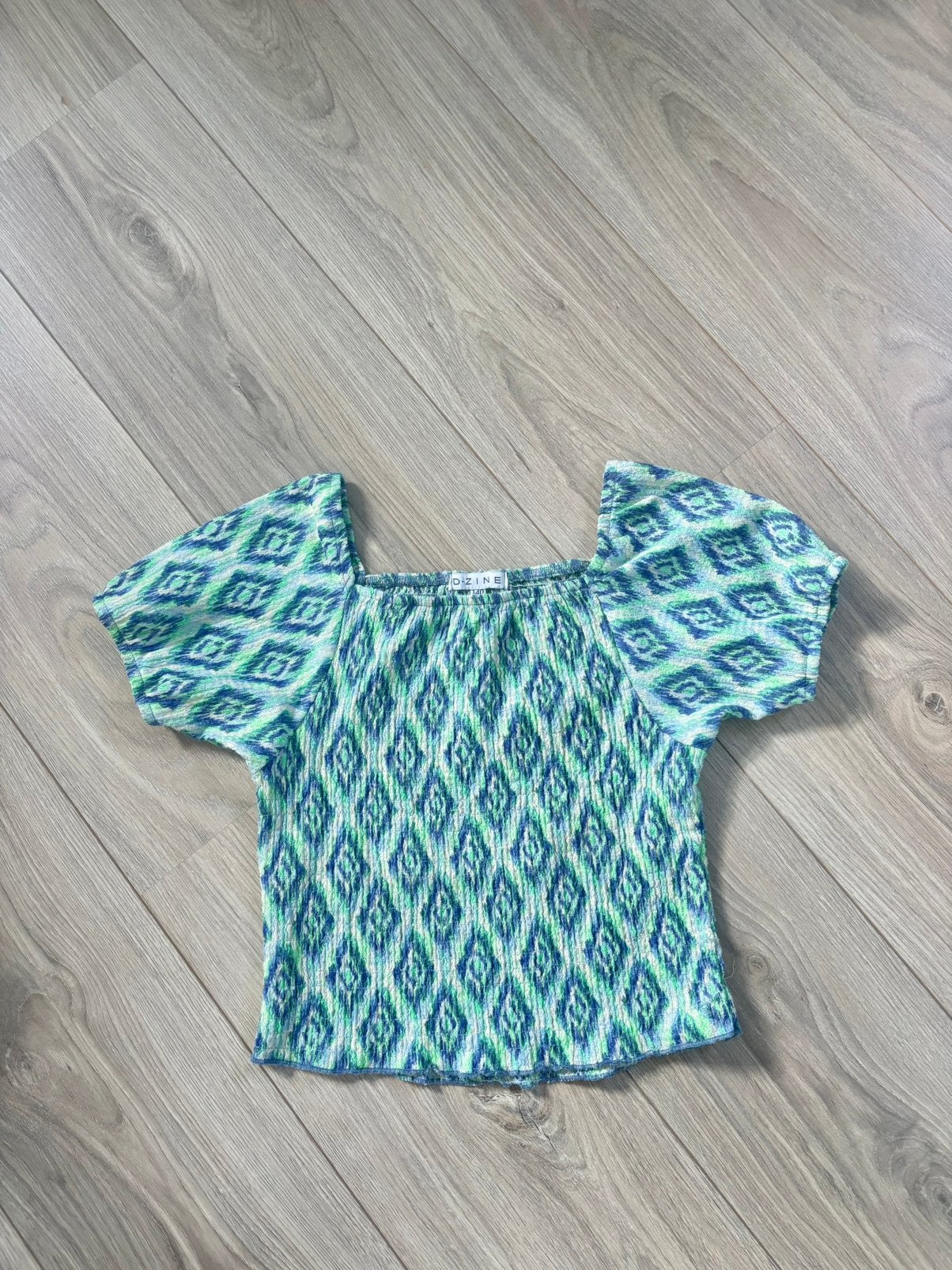 Leuke D-Zine top - maat 140, Kinderen en Baby's, Kinderkleding | Maat 140, Ophalen of Verzenden, Zo goed als nieuw, Meisje, Shirt of Longsleeve