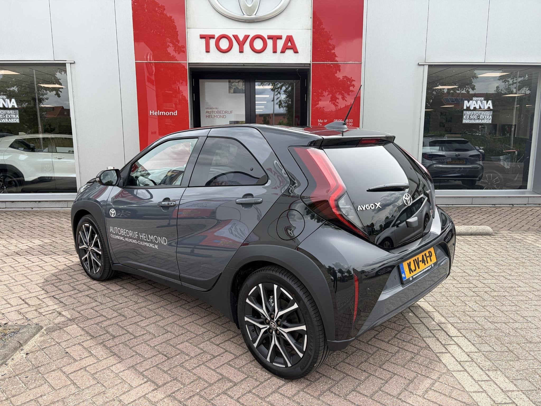 Toyota Aygo X Hybrid 115 GR Sport, Automatische klimaatregeling, Stof, Gebruikt, Euro 6