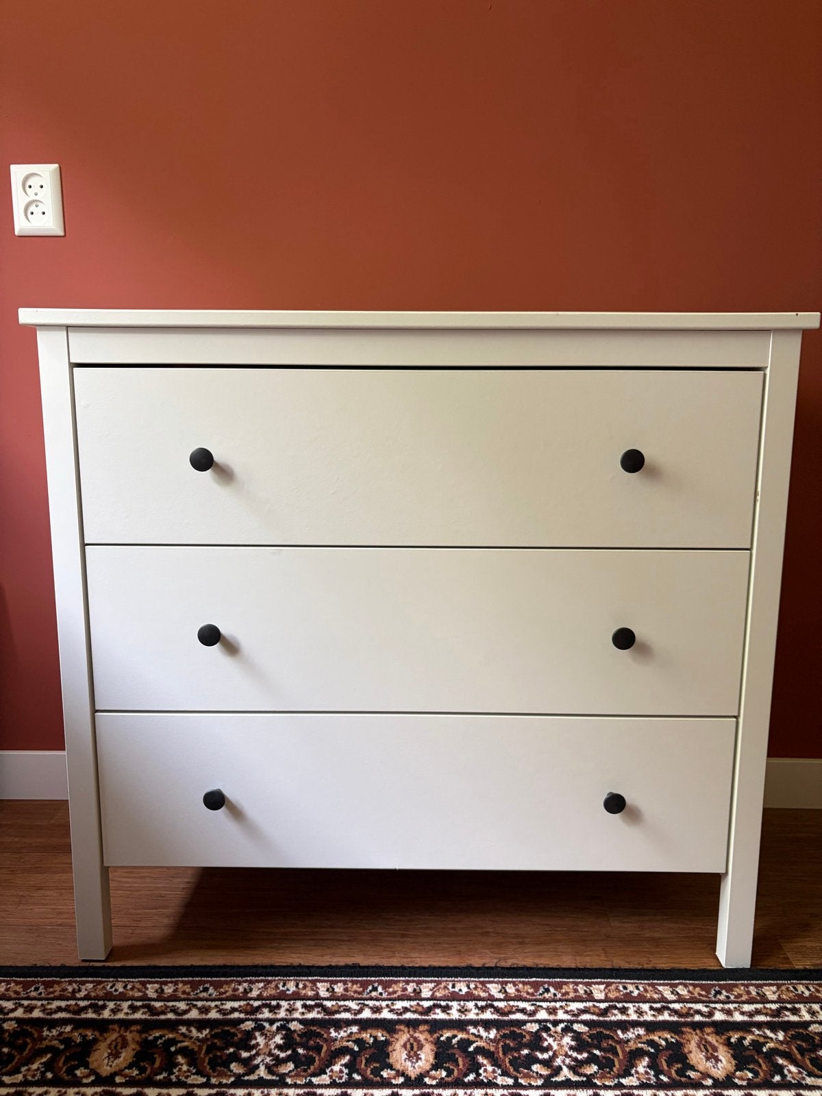 IKEA Hemnes ladekast met 3 lades, Ophalen, Gebruikt, 50 tot 100 cm, 3 of 4 laden