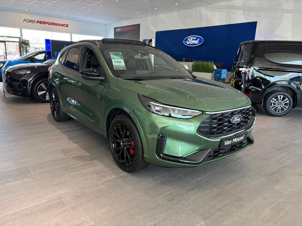 Ford Kuga 2.5 PHEV ST-Line X | VOORRAAD! | €6.000 KORTING, 14 kWh, Euro 6, 4 cilinders, Leder en Stof