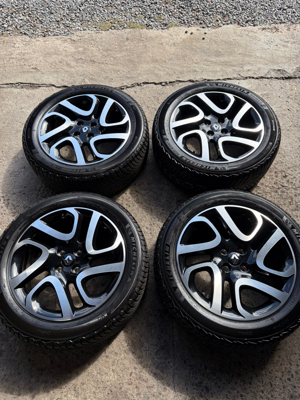 Velgen Winterset Origineel 17 inch Renault Captur, Auto-onderdelen, Ophalen, Gebruikt, Banden en Velgen, 17 inch