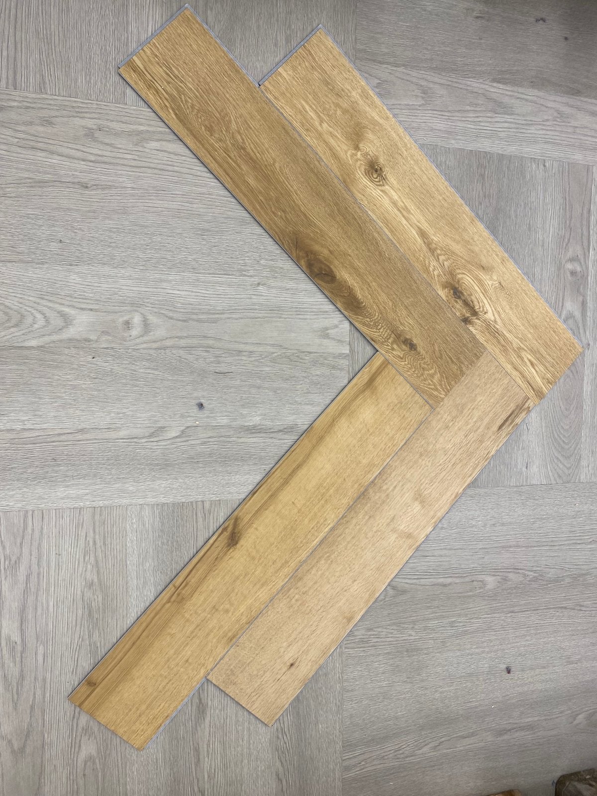 EFE Vloeren GOLD Oak 501-hb Klick PVC visgraat, Ophalen, Kunststof, 50 tot 150 cm, Overige typen
