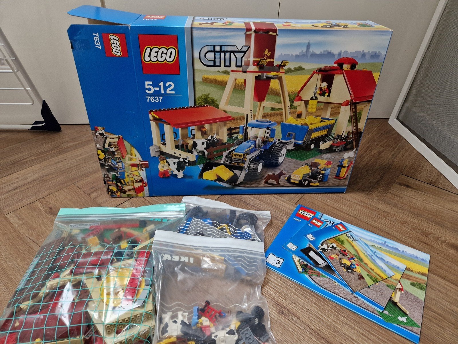 Lego City 7637 Boerderij - met doos en instructies, City, Lego, Ophalen of Verzenden, Zo goed als nieuw