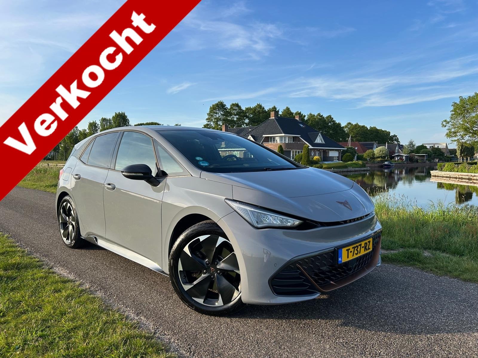 CUPRA Born Adrenaline 82 kWh | SOH 96.3 Trekhaak | Head Up |, Automaat, Achterwielaandrijving, Gebruikt, Zwart