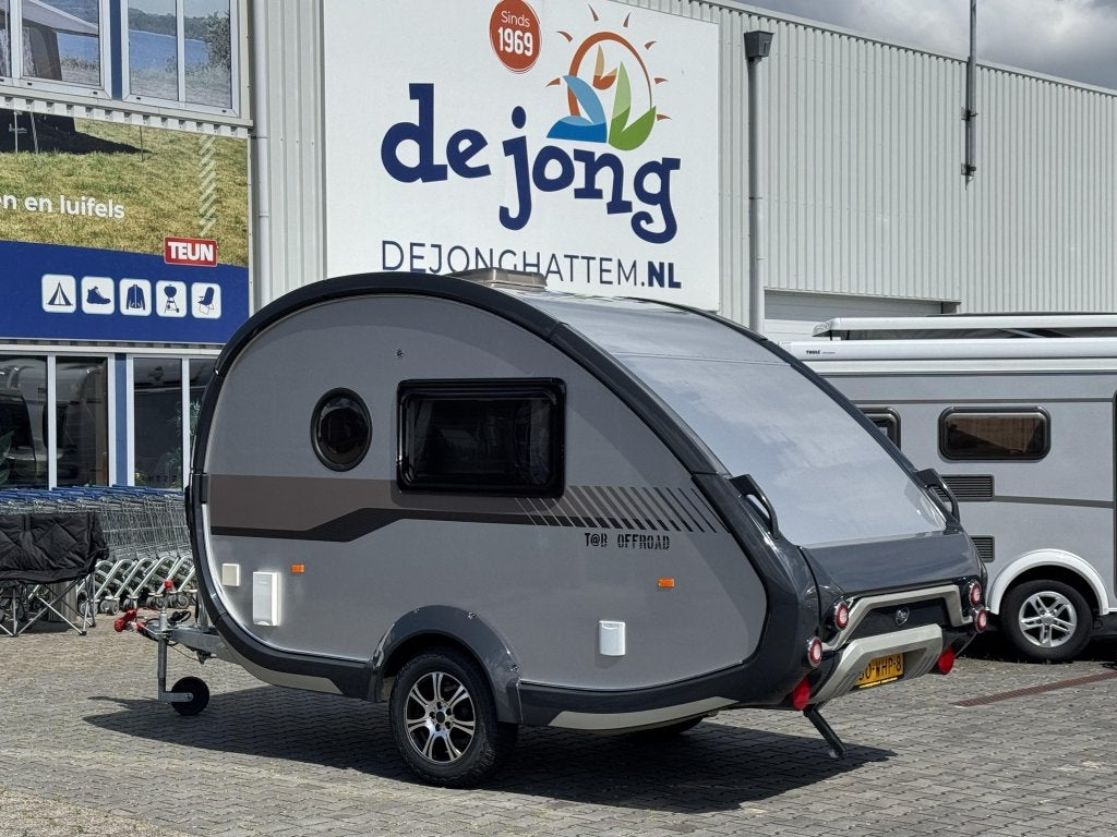 T@B Off Road 320 -, Caravans en Kamperen, Caravans, Overige typen, Rondzit, Tot en met 2, Bedrijf
