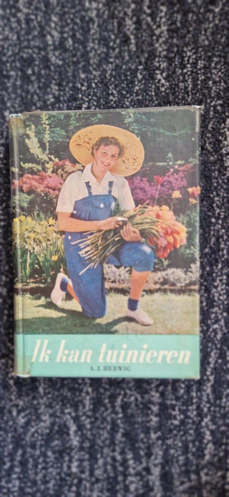 Ik kan tuinieren - A.J. Herwig (Vintage Tuinboek), A.J. Herwig, Ophalen of Verzenden, Zo goed als nieuw, Tuinieren en Tuinplanten