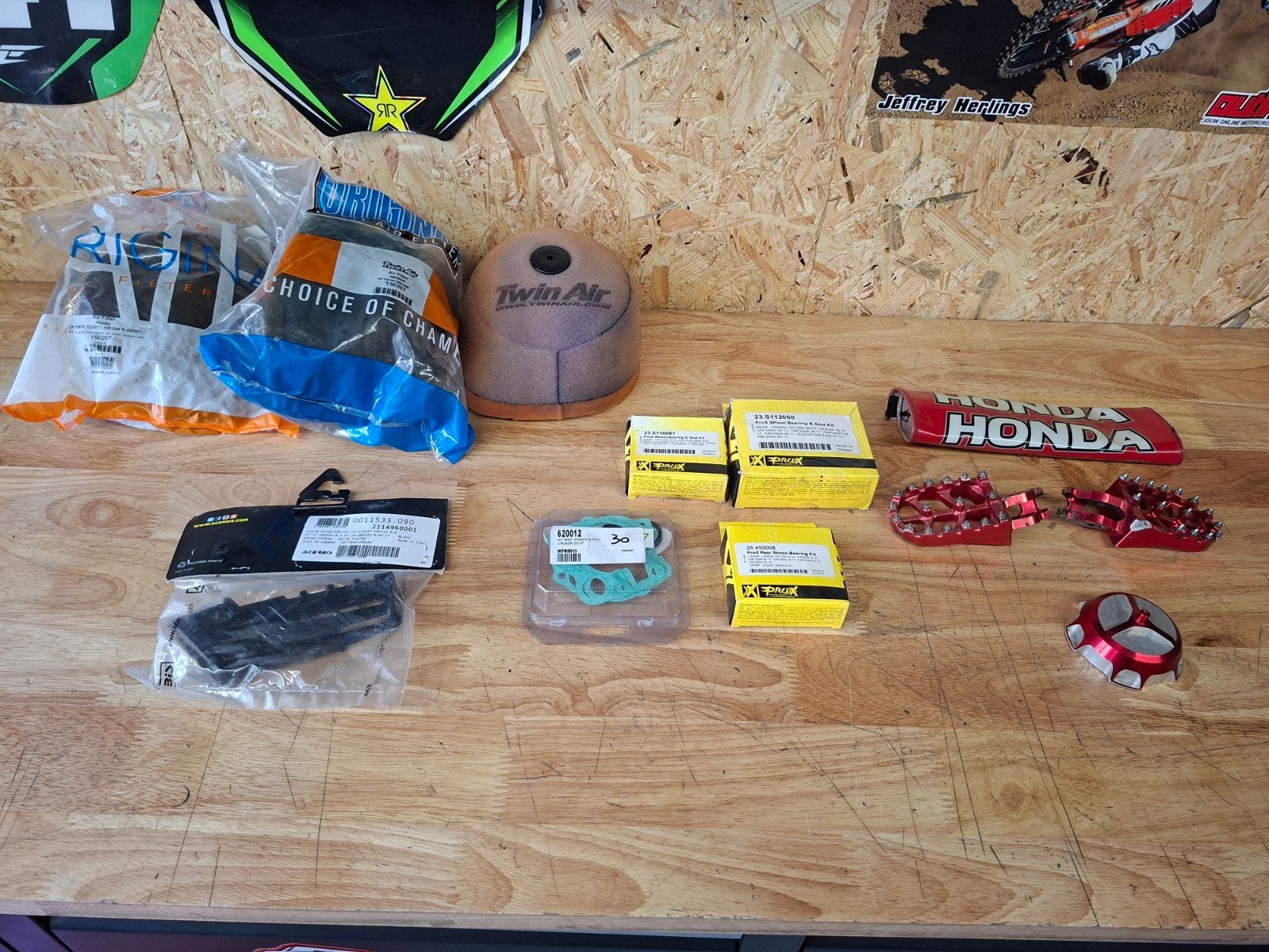 Diverse onderdelen Honda CR125 - CR250, Ophalen of Verzenden, Nieuw