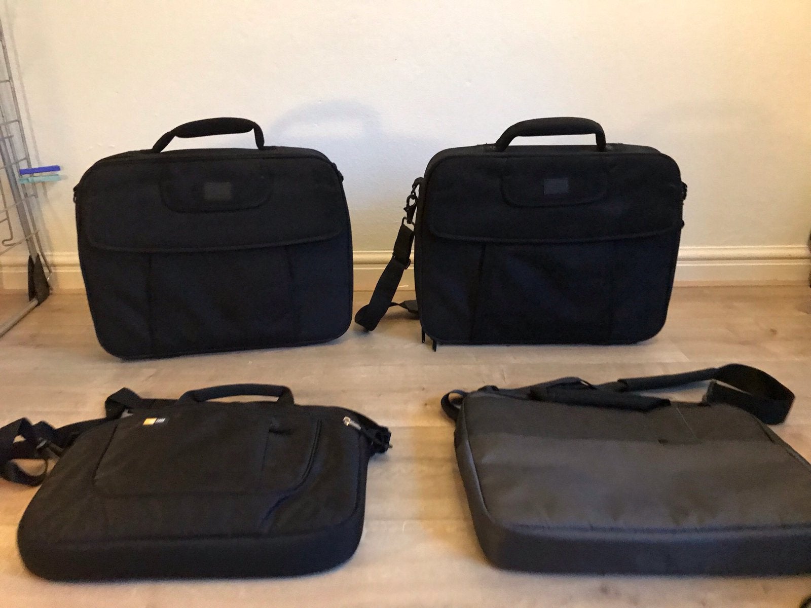 Samsonite Caselogic zwart smart grijs logic groot laptop, Computers en Software, Laptoptassen, Ophalen of Verzenden, Nieuw, Schoudertas