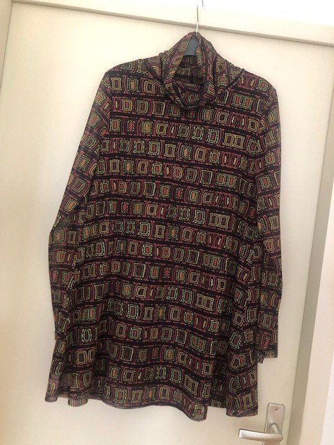 Tuniek Youk Maat 44/XL, Yoek, Bruin, Blouse of Tuniek, Ophalen of Verzenden