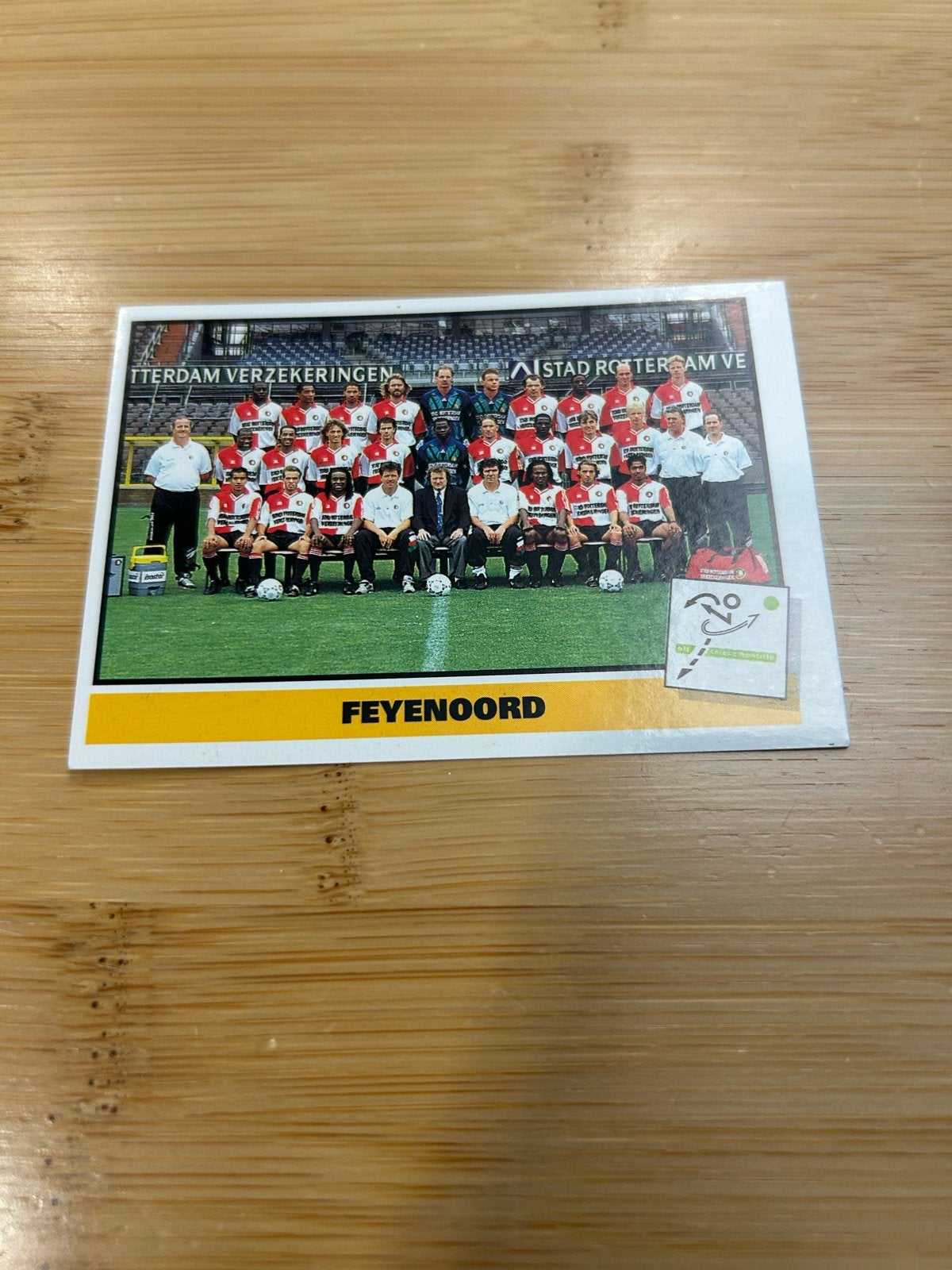Panini Voetbal 94 Feyenoord elftal, Verzamelen, Ophalen of Verzenden, Zo goed als nieuw, Feyenoord, Poster, Plaatje of Sticker