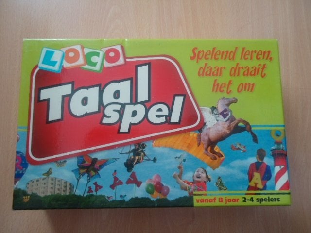 Loco Taalspel, spelend leren, daar draait het om, Ophalen of Verzenden, Zo goed als nieuw, Taal en Lezen