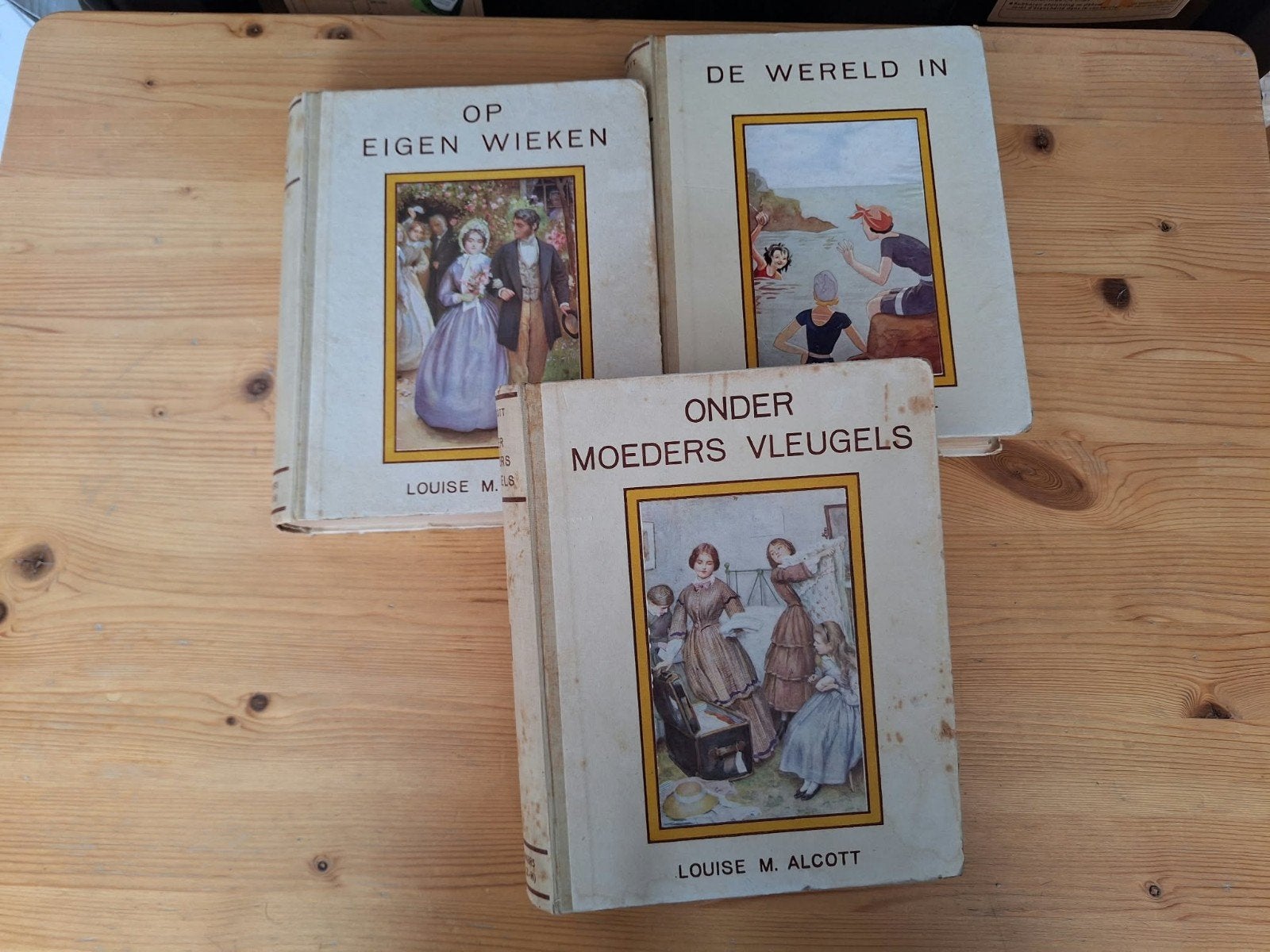 3 oude boeken jeudboeken, Ophalen, Gelezen